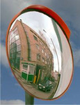 фото Дорожное сферическое зеркало D 800 мм